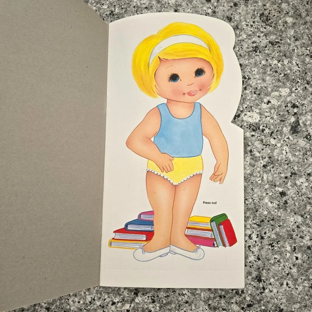 Grandreams Vintage Paper Doll Books‎ Set of 3 Caroline Emma Susan 1990s Unused